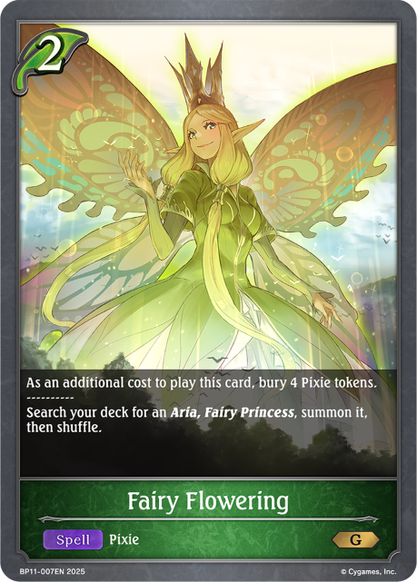 Fairy Flowering
