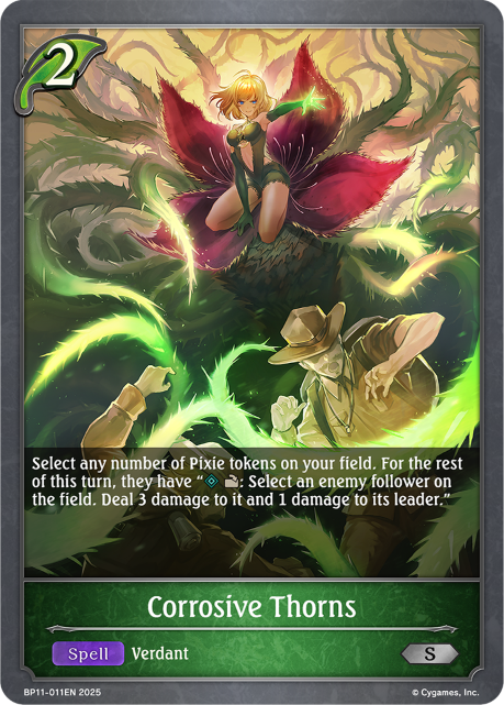 Corrosive Thorns