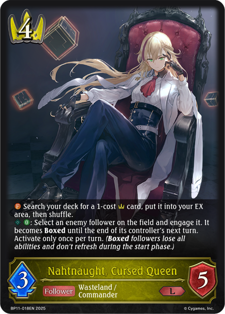 Nahtnaught, Cursed Queen