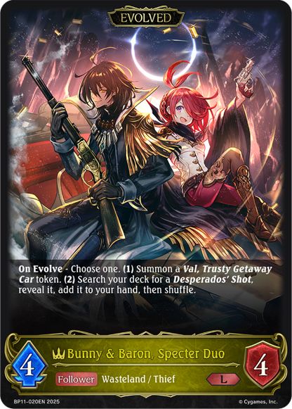 Bunny & Baron, Specter Duo (Evolved)