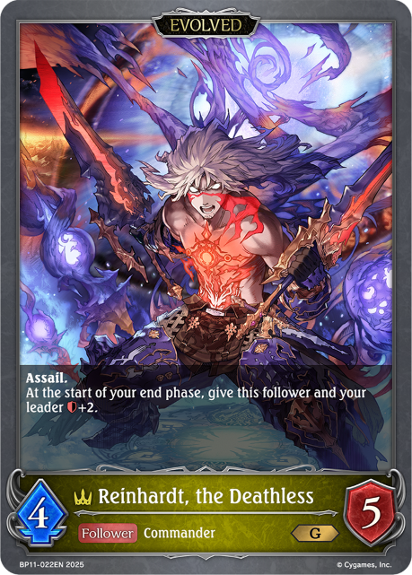 Reinhardt, the Deathless (Evolved)