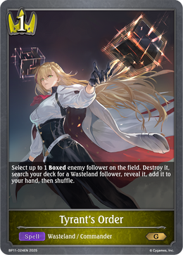 Tyrant's Order