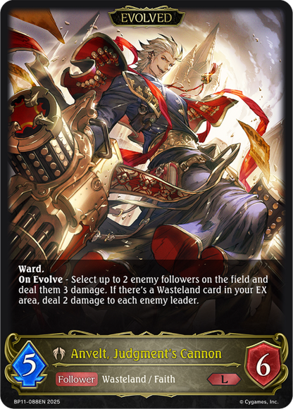 Anvelt, Judgment's Cannon (Evolved)
