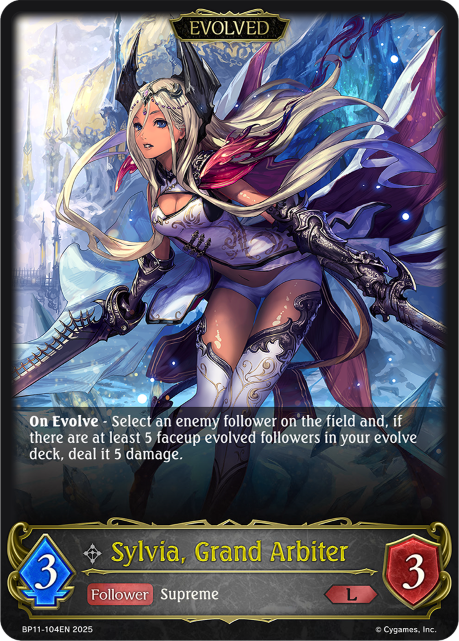 Sylvia, Grand Arbiter (Evolved)