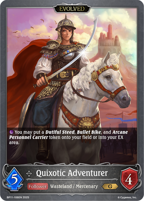 Quixotic Adventurer (Evolved)