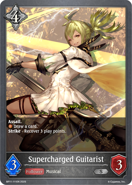 Supercharged Guitarist