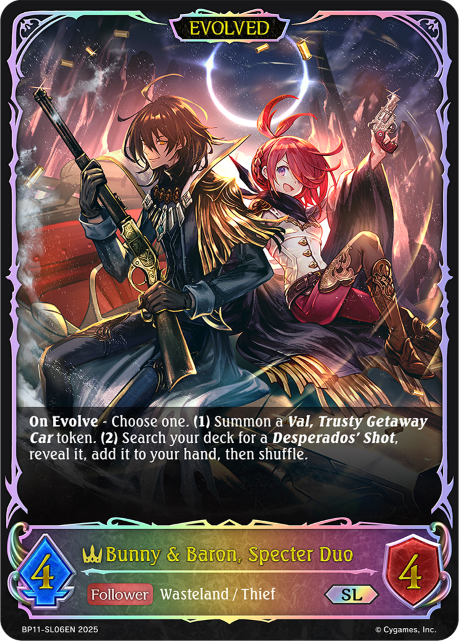 Bunny & Baron, Specter Duo (Evolved) 