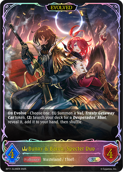 Bunny & Baron, Specter Duo (Evolved) 
