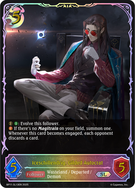 Iceschillendrig, Gilded Autocrat 