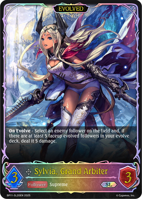 Sylvia, Grand Arbiter (Evolved) 