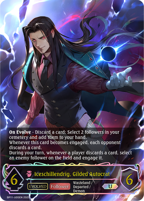 Iceschillendrig, Gilded Autocrat (Evolved) 