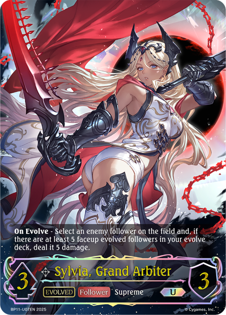 Sylvia, Grand Arbiter (Evolved) 