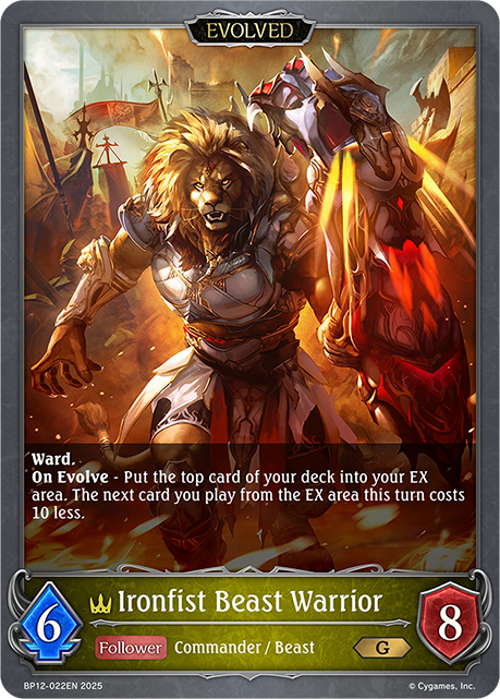 Ironfist Beast Warrior (Evolved)