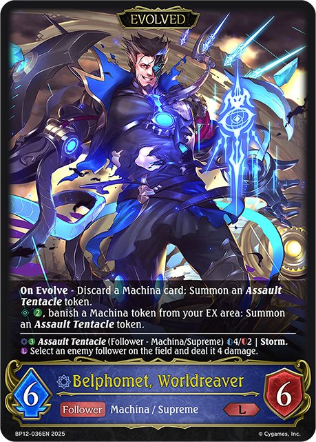 Belphomet, Worldreaver (Evolved)