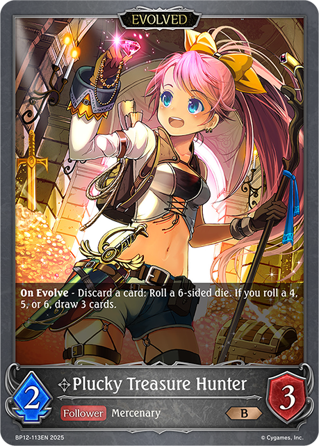 Plucky Treasure Hunter (Evolved)