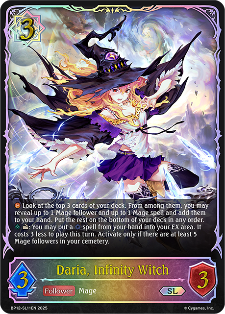 Daria, Infinity Witch 