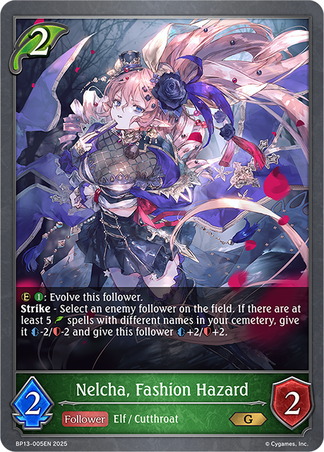 Nelcha, Fashion Hazard