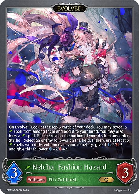 Nelcha, Fashion Hazard (Evolved)