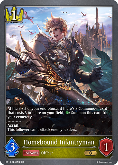 Homebound Infantryman