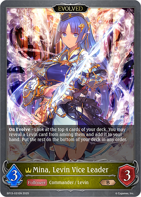 Mina, Levin Vice Leader (Evolved)
