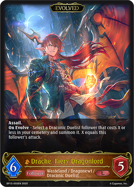 Drache, Fiery Dragonlord (Evolved)