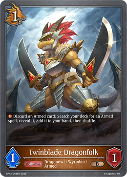 Twinblade Dragonfolk