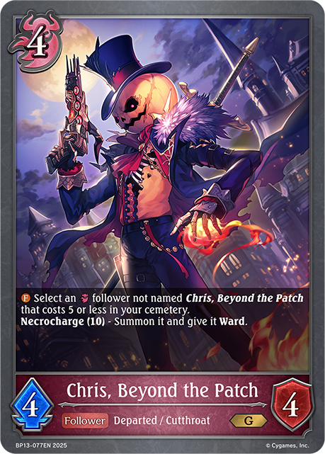 Chris, Beyond the Patch