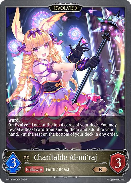 Charitable Al-mi'raj (Evolved)