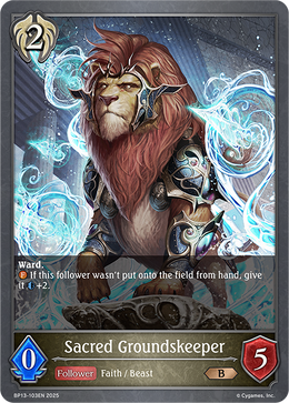 Sacred Groundskeeper