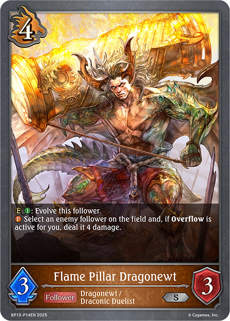 Flame Pillar Dragonewt 