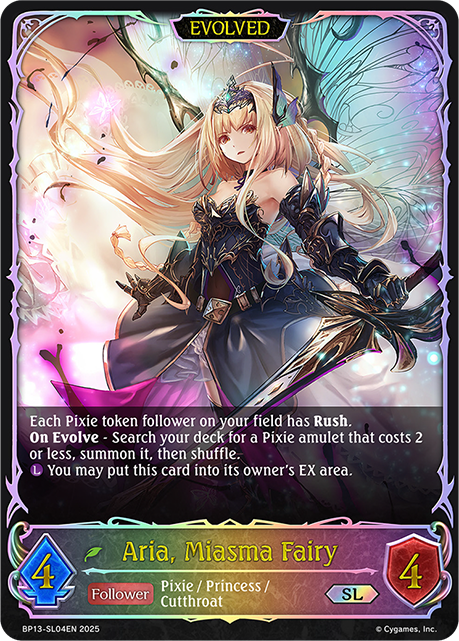 Aria, Miasma Fairy (Evolved) 