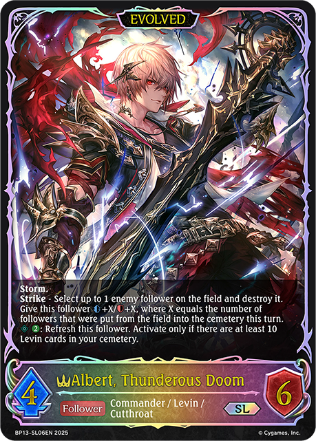 Albert, Thunderous Doom (Evolved) 