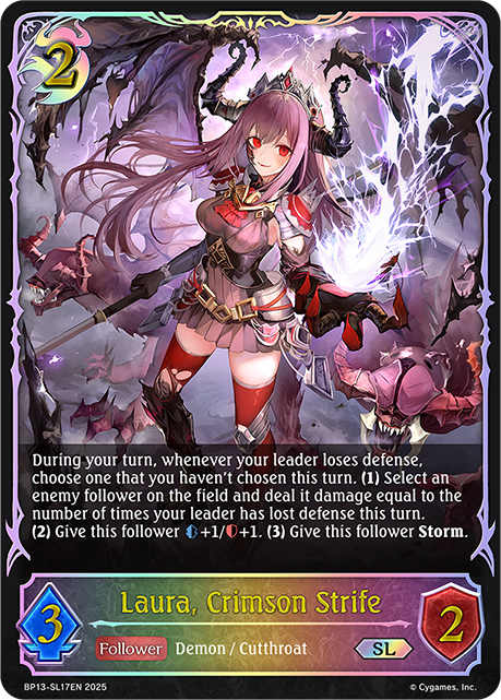 Laura, Crimson Strife 