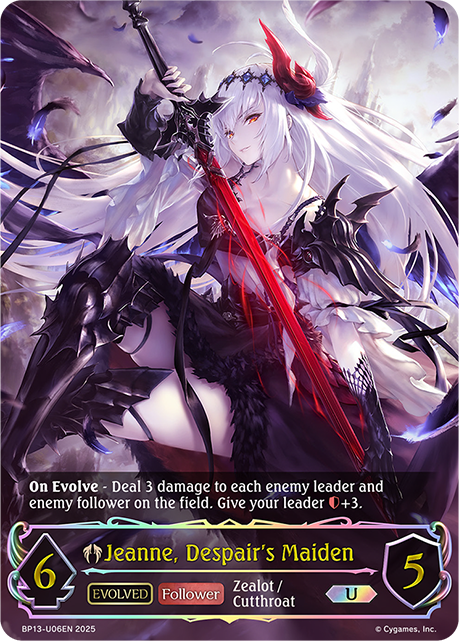 Jeanne, Despair's Maiden (Evolved) 