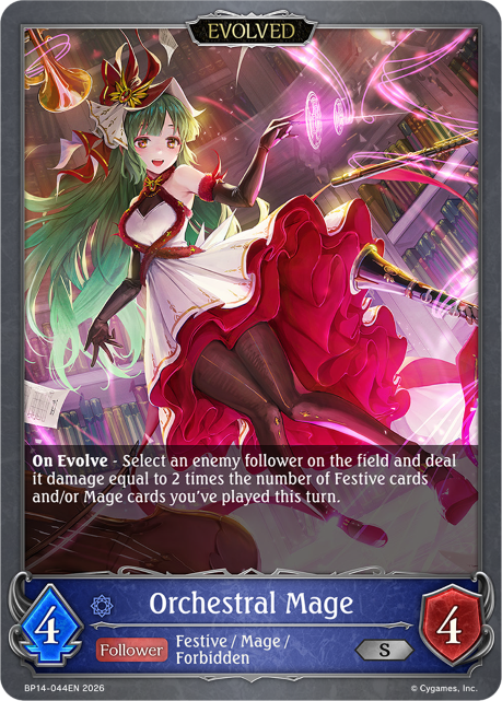 Orchestral Mage (Evolved)
