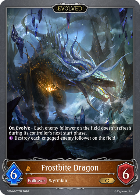 Frostbite Dragon (Evolved)