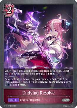Undying Resolve