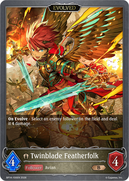 Twinblade Featherfolk (Evolved)