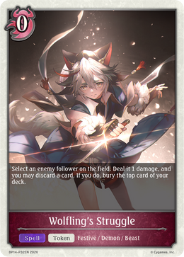 Wolfling's Struggle 