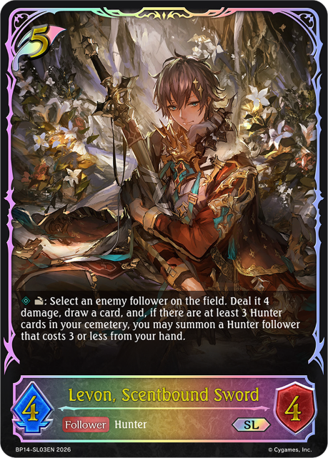 Levon, Scentbound Sword 