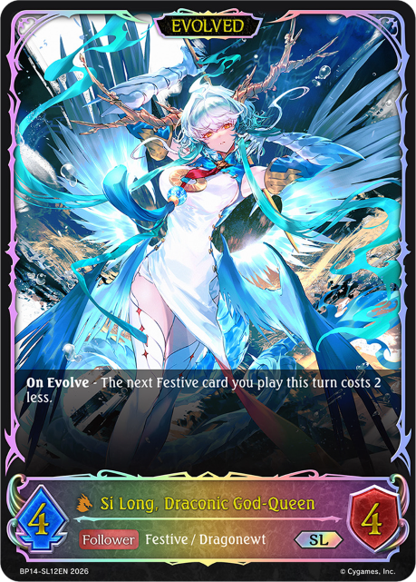 Si Long, Draconic God-Queen (Evolved) 