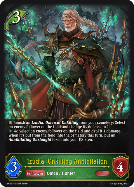 Izudia, Unkilling Annihilation