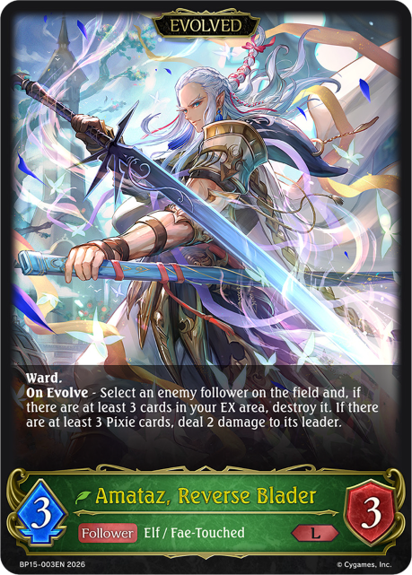 Amataz, Reverse Blader (Evolved)