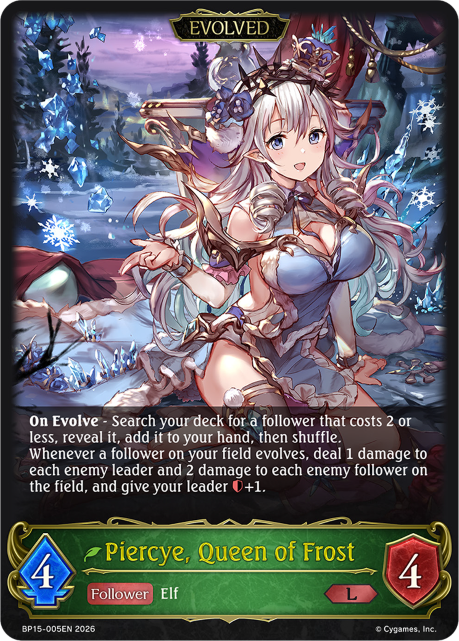 Piercye, Queen of Frost (Evolved)