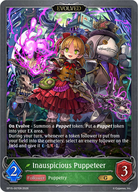 Inauspicious Puppeteer (Evolved)