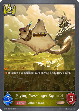 Flying Messenger Squirrel