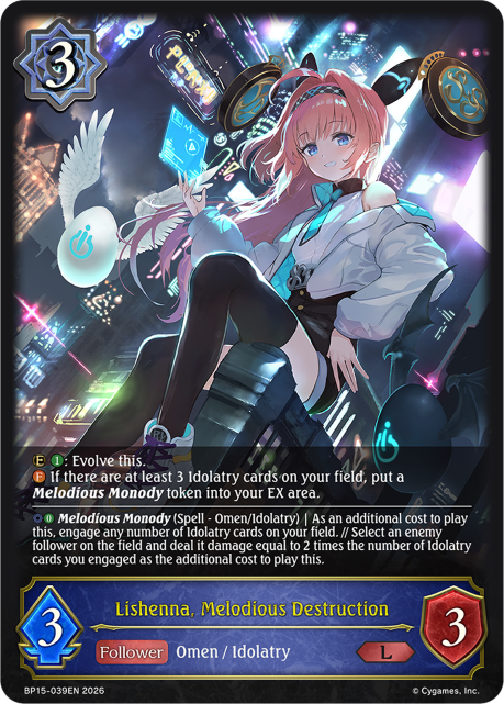 Lishenna, Melodious Destruction