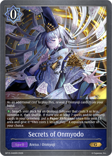 Secrets of Onmyodo
