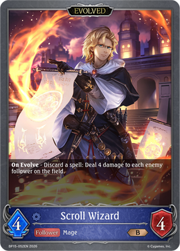 Scroll Wizard (Evolved)