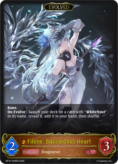 Filene, Blizzardous Heart (Evolved)